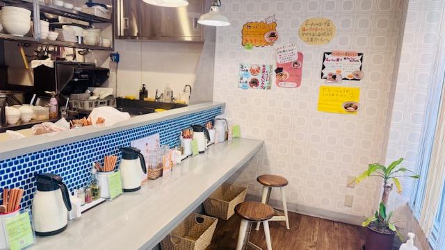 カフェのような可愛い店内💕