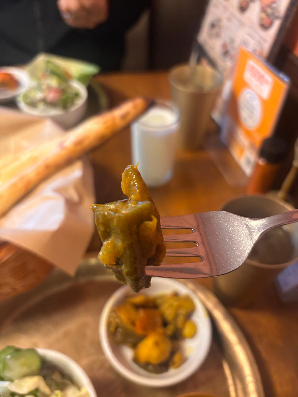 スリランカ料理。ラタトゥーユみたい。