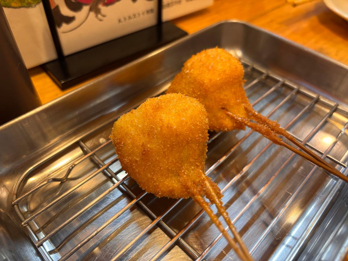 クリームチーズとアボカド