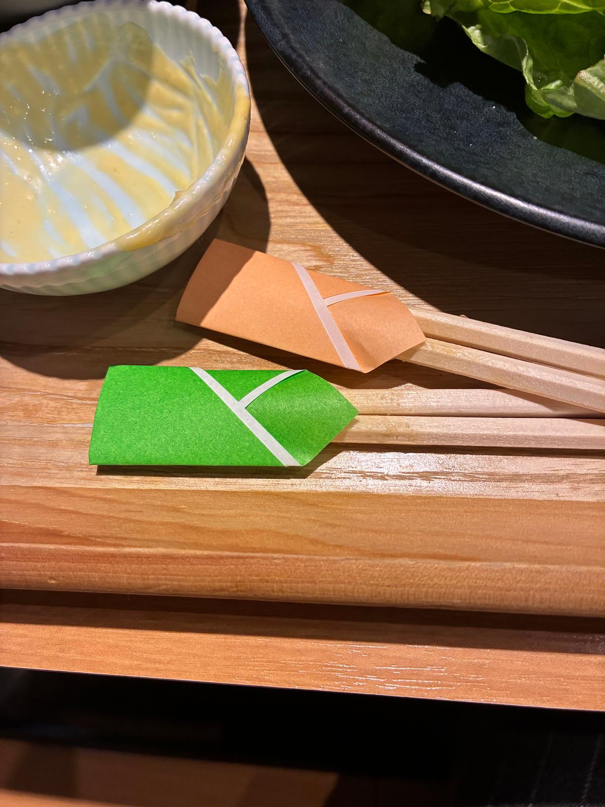かわいい箸入れ