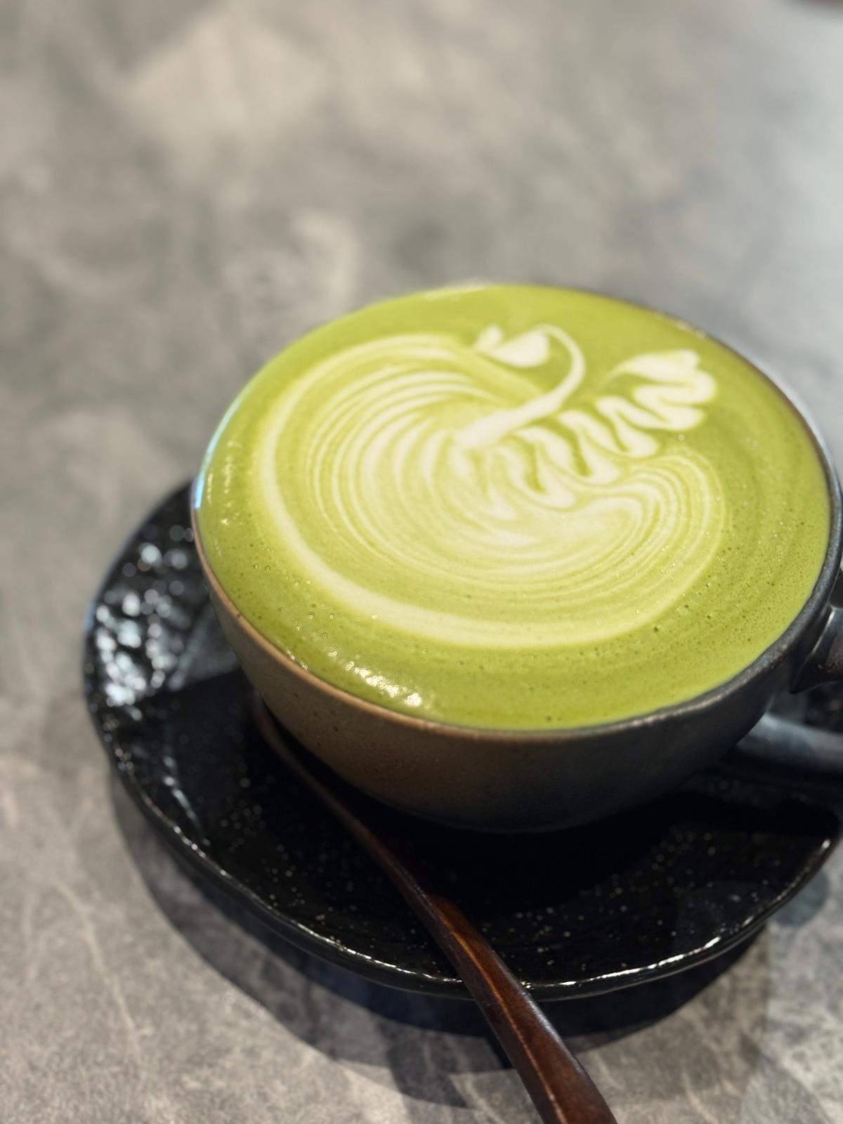 抹茶ラテMサイズ　500円