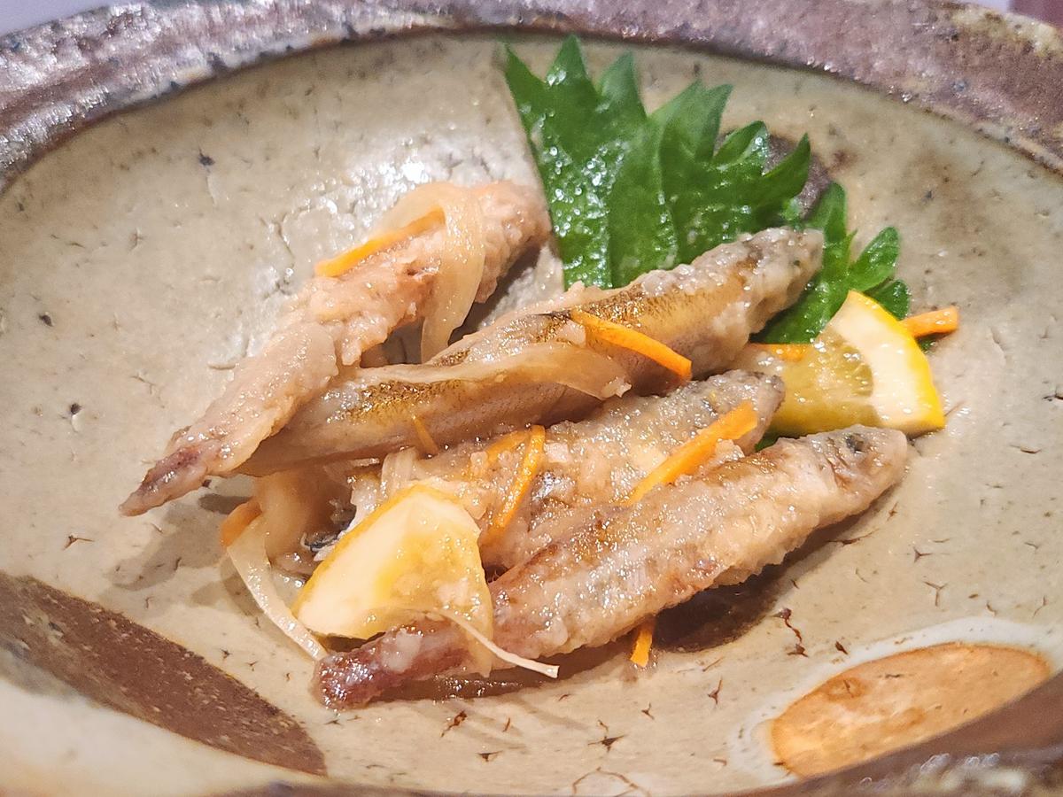 ワカサギの南蛮漬け