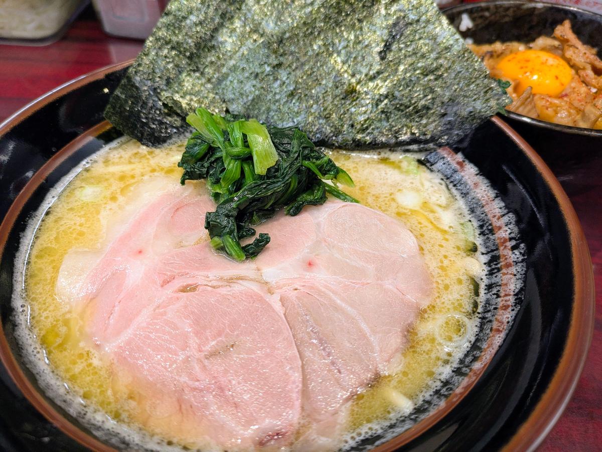 あっさりめな塩ラーメン