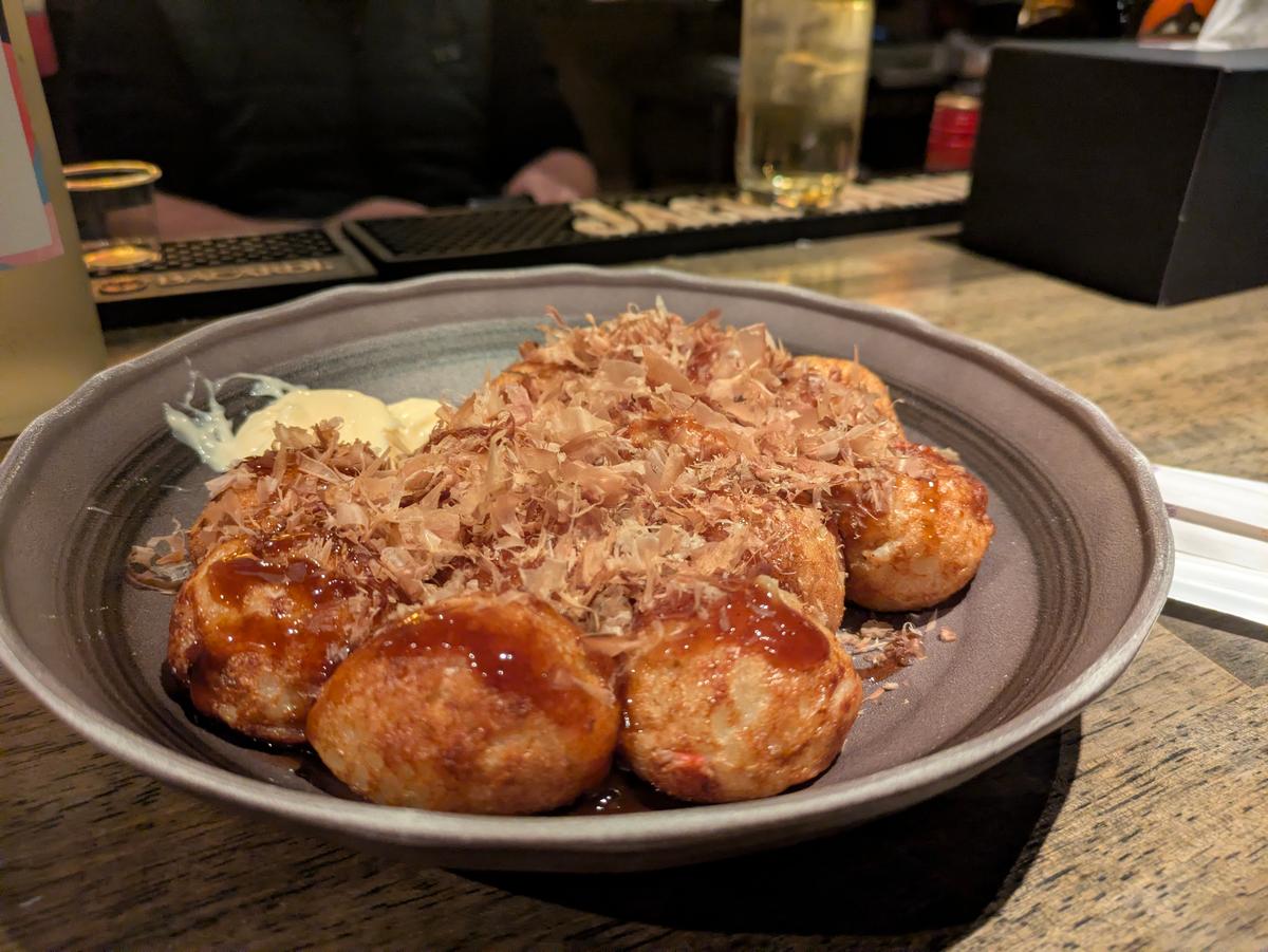 イベントでも大人気のたこ焼きを出来たてで🩷