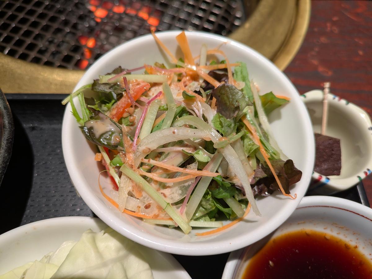 サラダもたっぷり🥗
