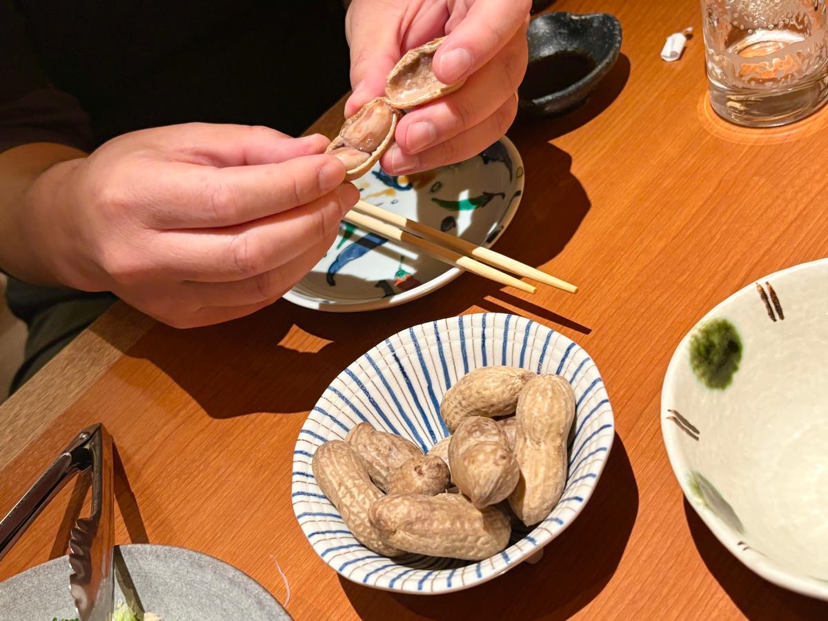 落花生¥680　大きくて自然な甘み