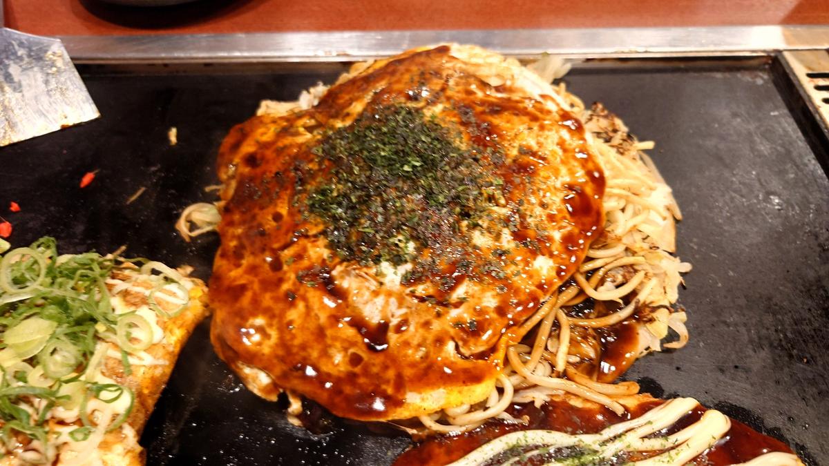 広島スペシャル焼き　焼きそばって良いよね