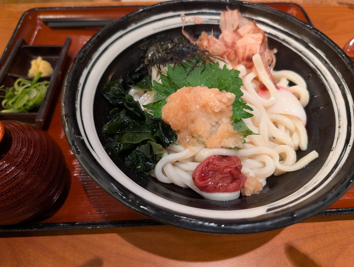 梅おろしうどん