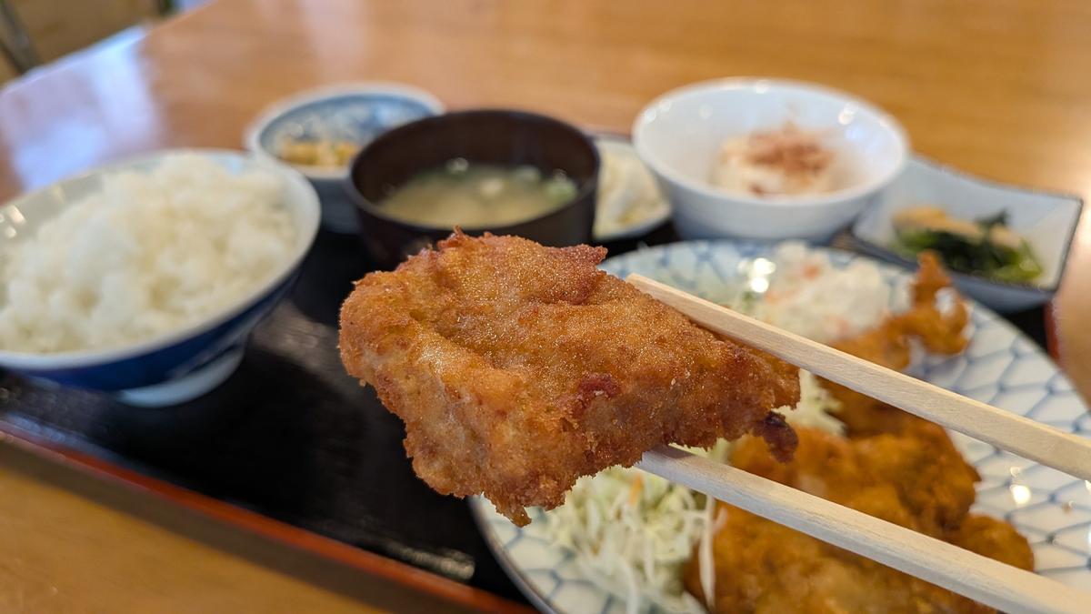 モーニング（ご飯系　チキンカツ）750円！