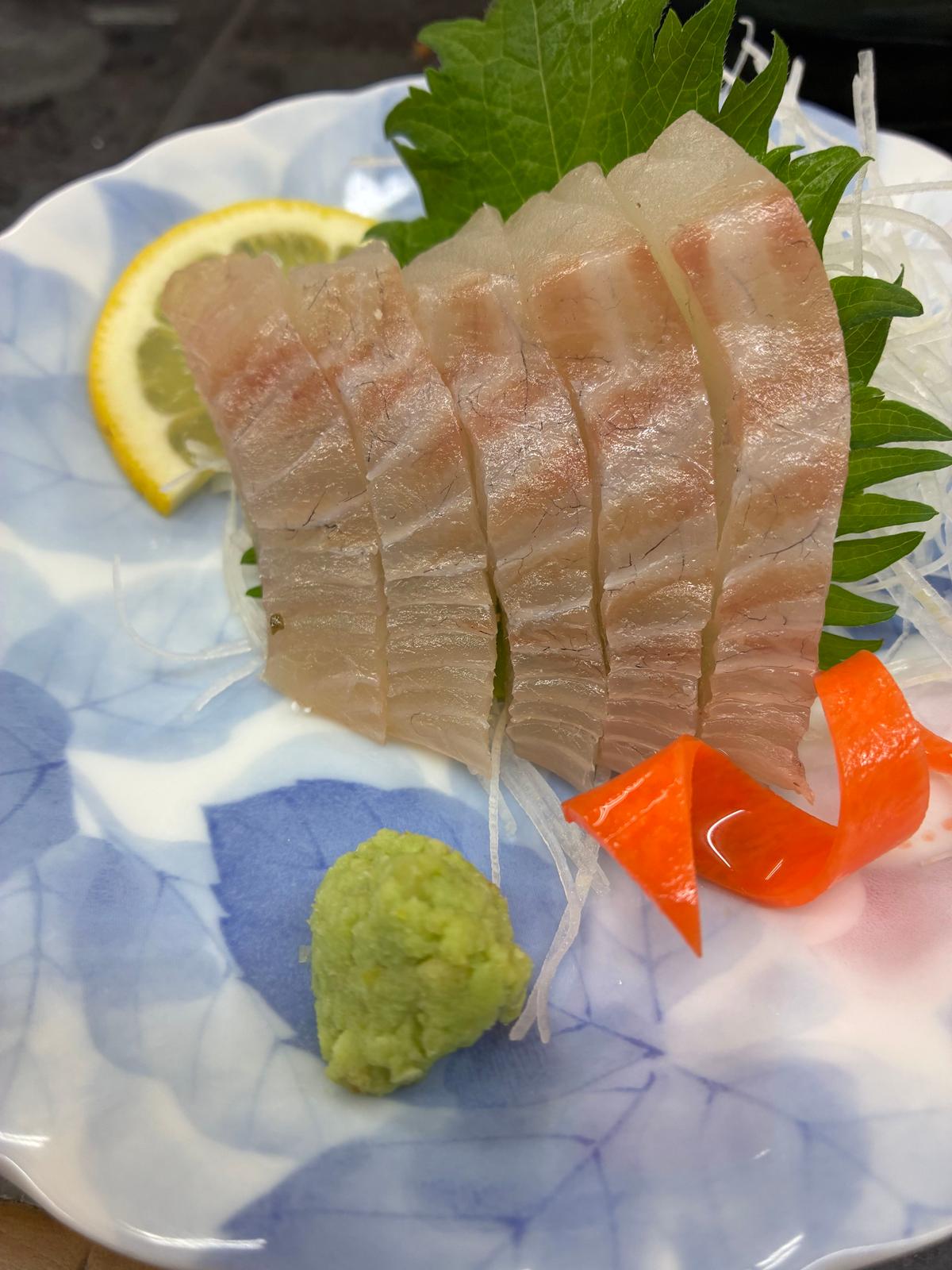 鯛の昆布じめ、良き