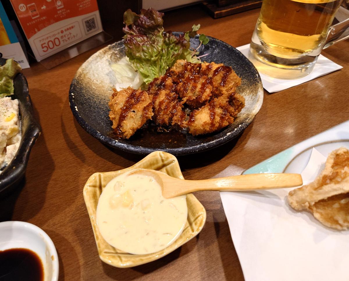 牡蠣フライ