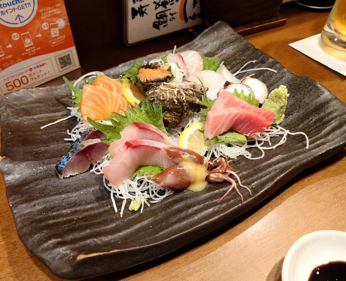お刺身２人前
