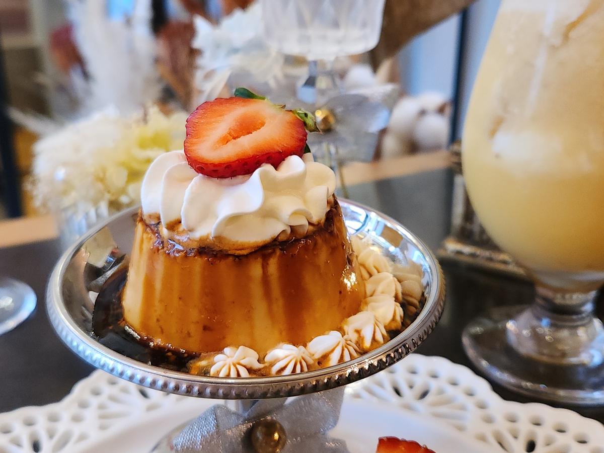 ビターなカラメルソースで大人味