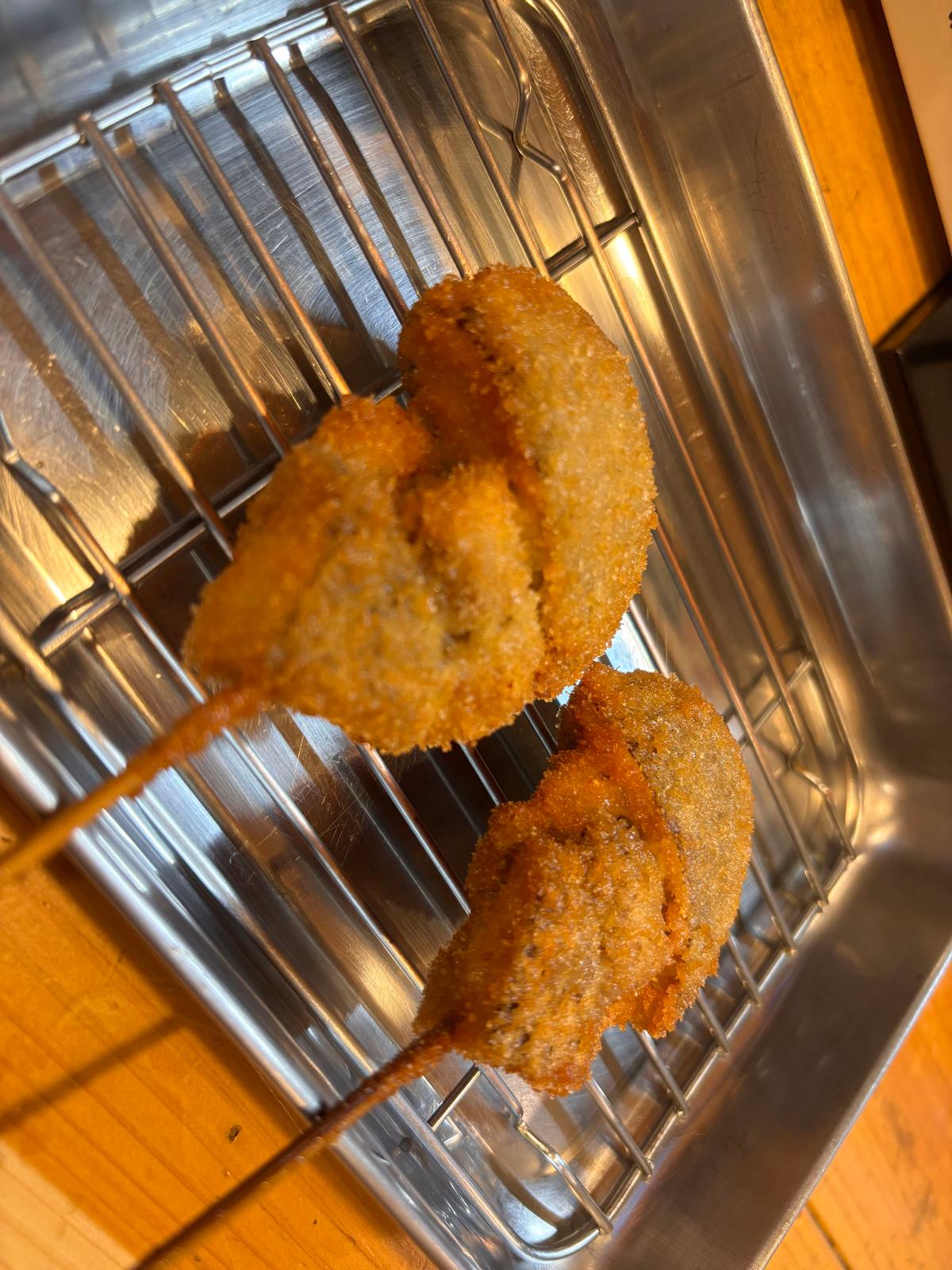 椎茸の肉詰め