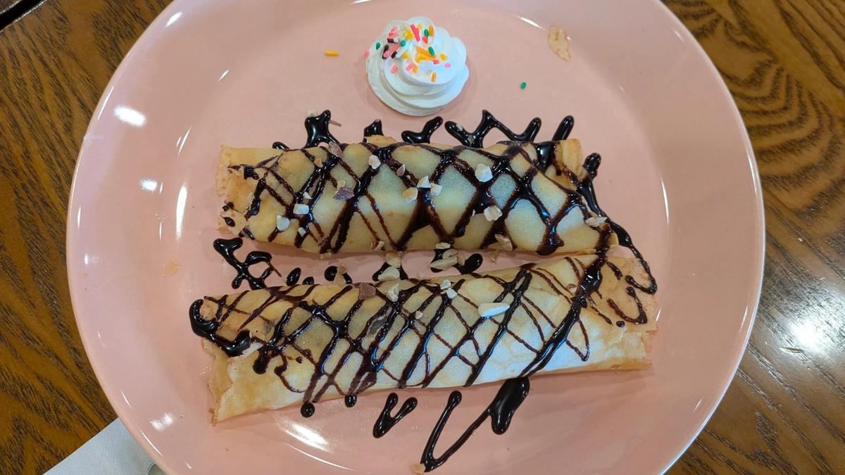 チョコバナナクレープも👍