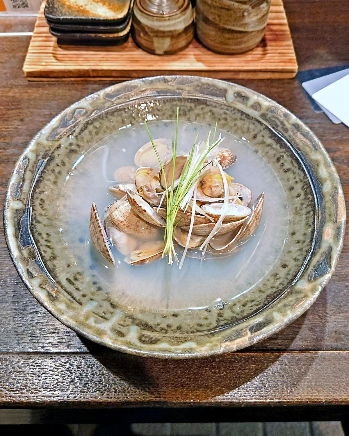 あさり酒蒸し