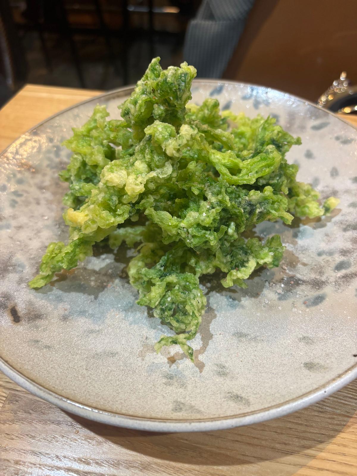 あおさ天ぷら