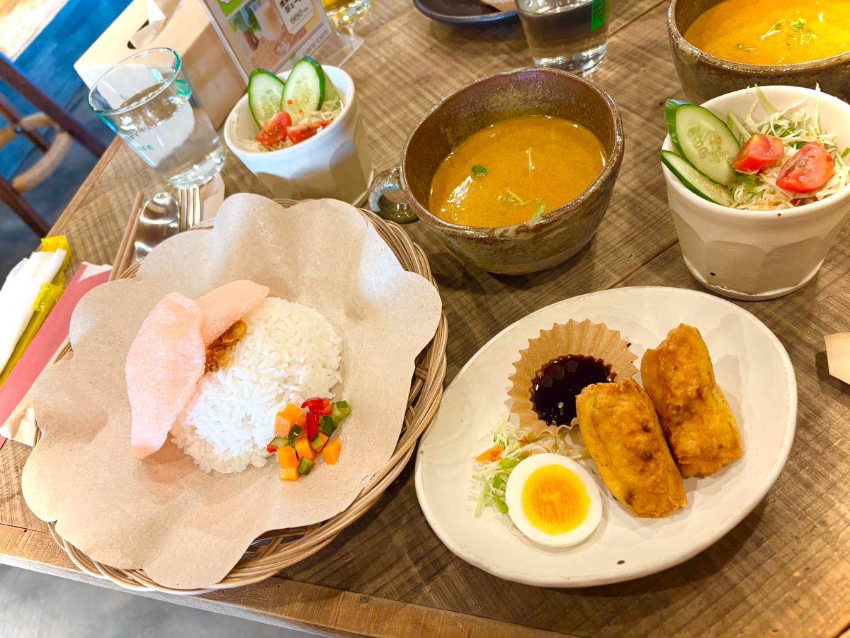 ランチ カレアヤムのセット