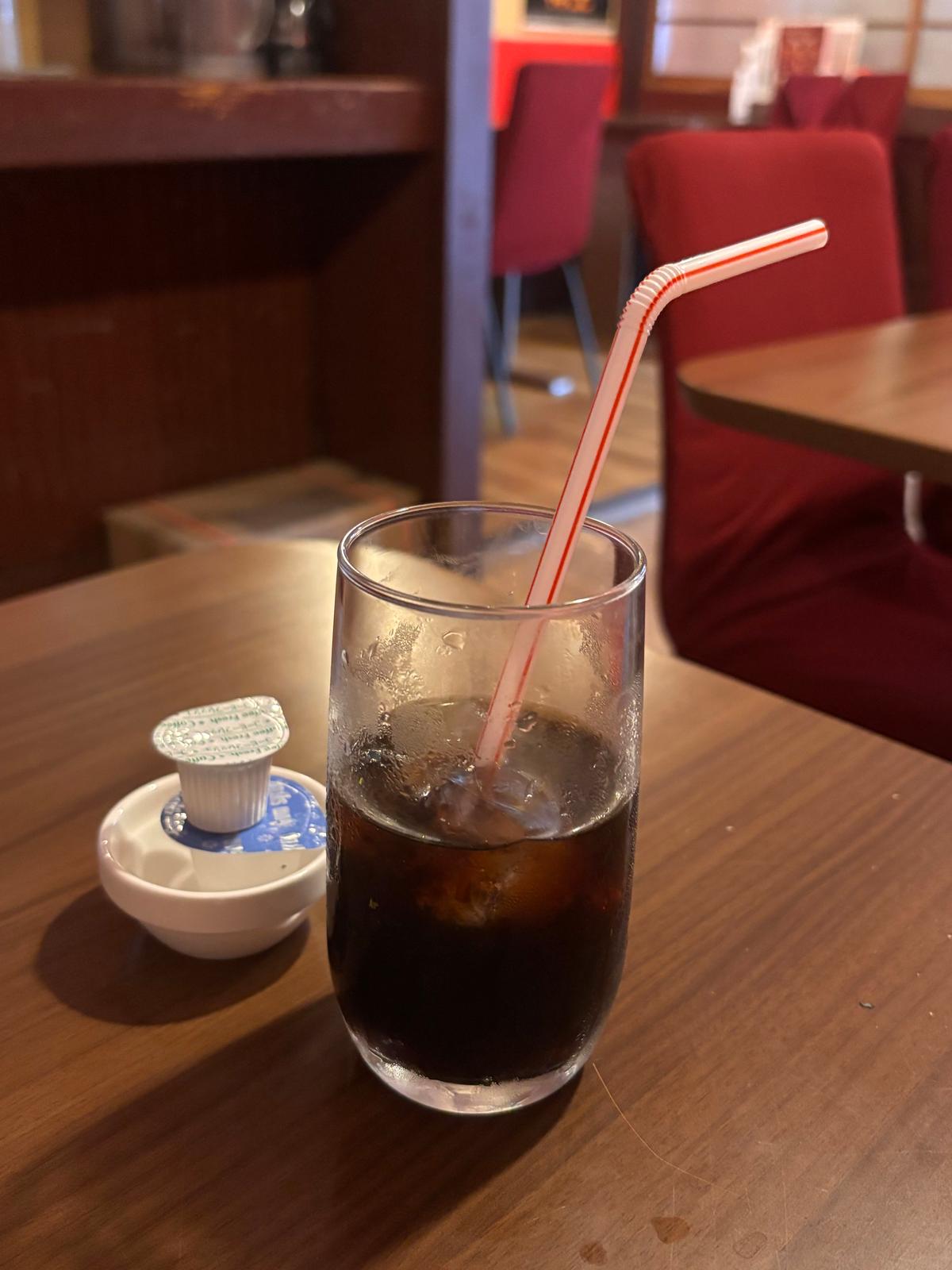 アイスコーヒーでさっぱり