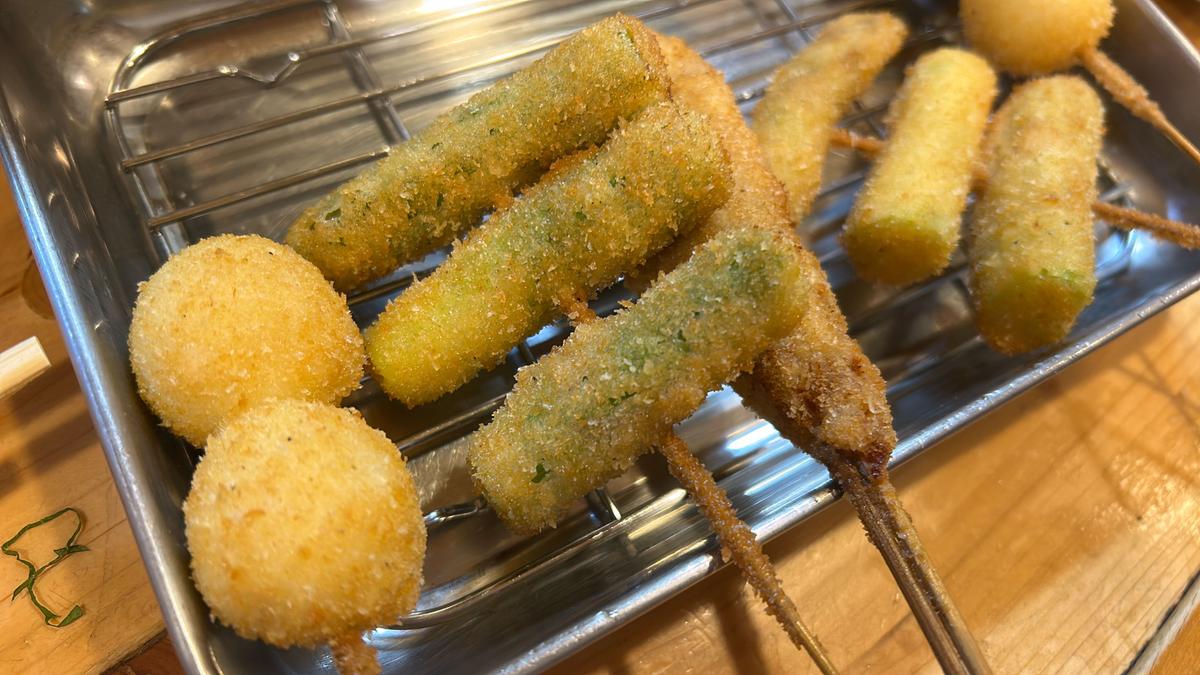 うずら・アスパラ