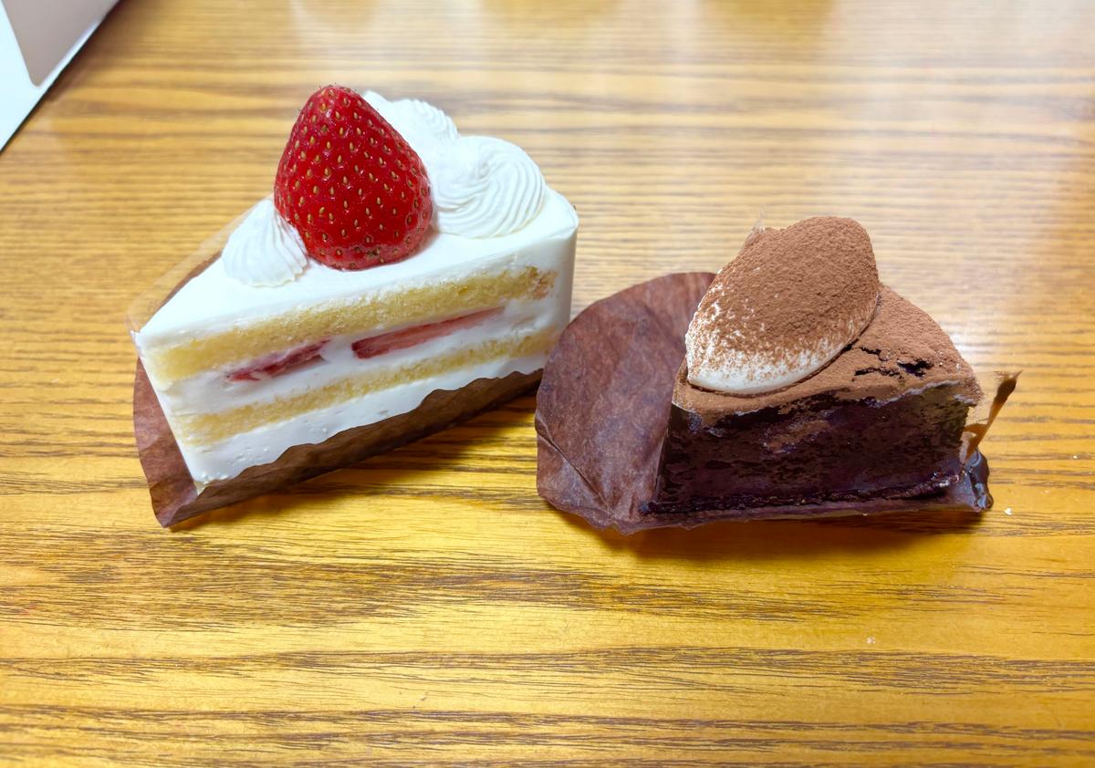 イチゴのショートとル・ショコラ