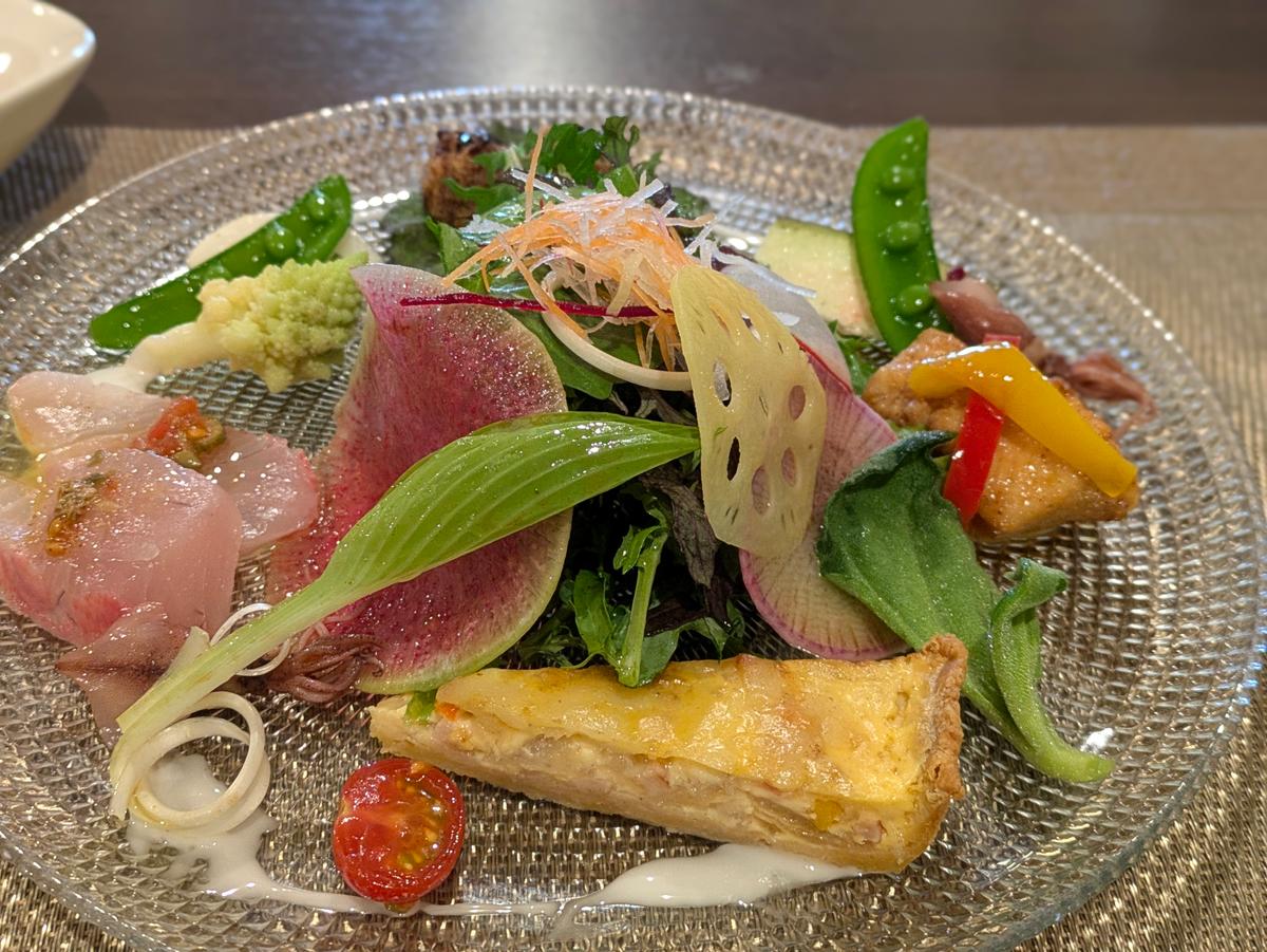 新鮮な野菜は旨味がしっかりと感じられます