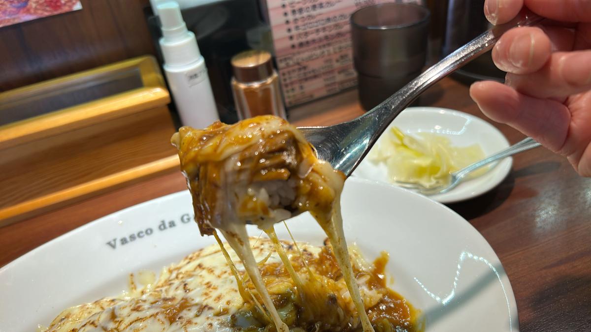 のびるチーズがたまりません