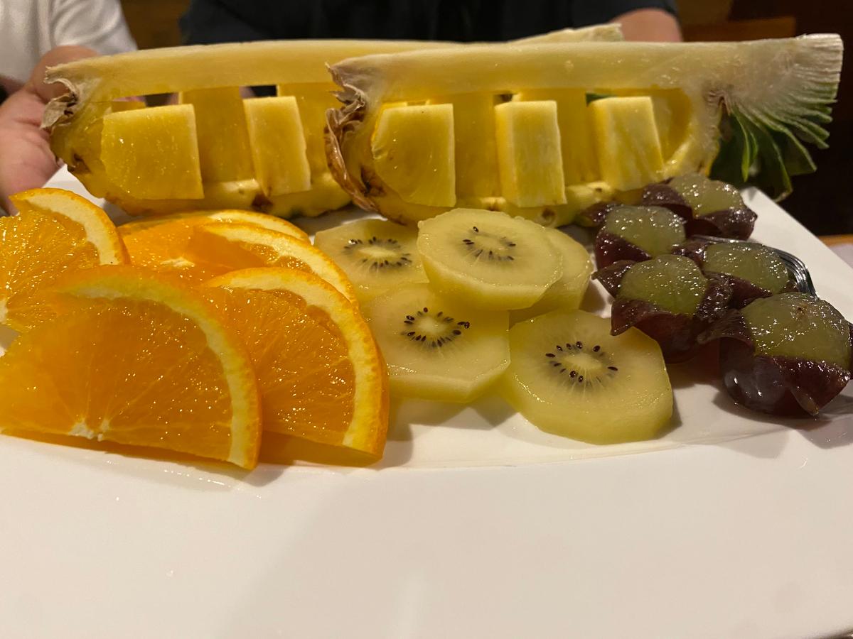 締めにはデザートも出て最高でした^ ^