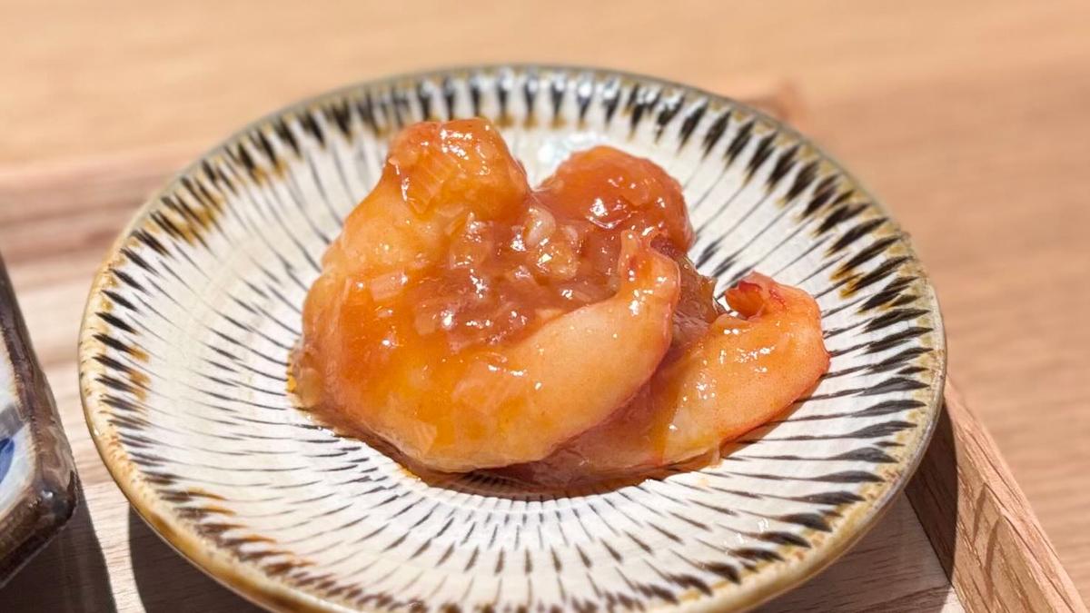 冷製エビチリ🦐