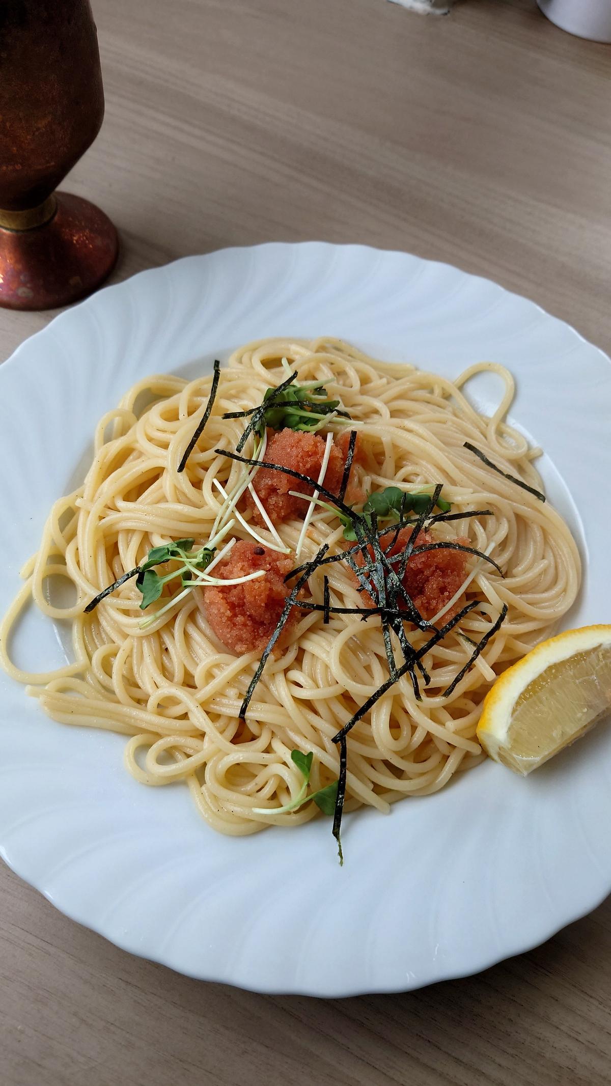 明太子パスタ
