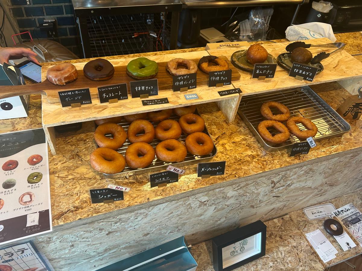 10時頃には揃ってました🍩