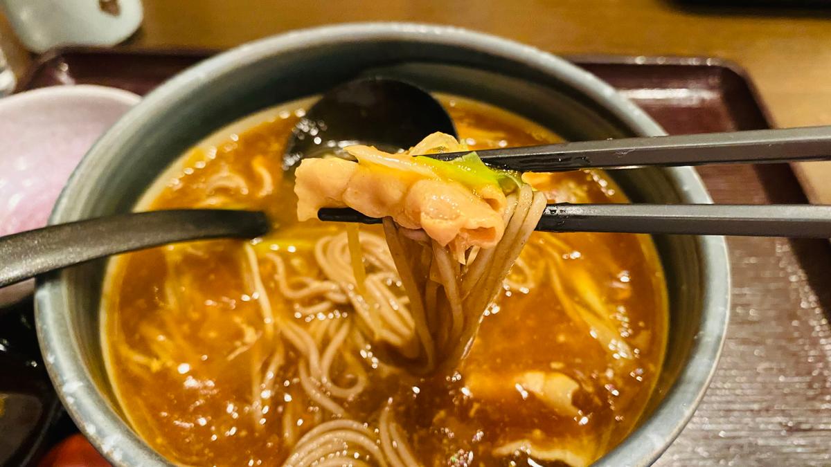 カレー蕎麦