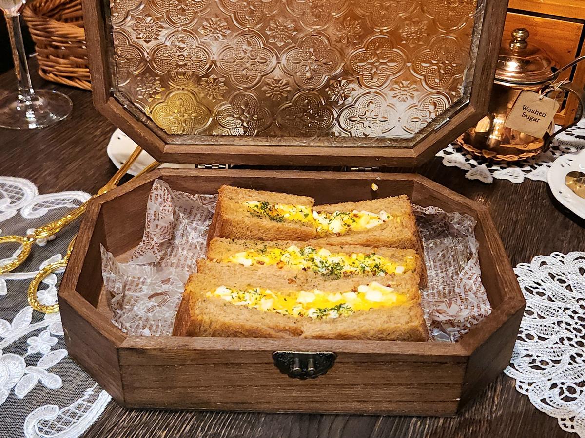 卵サンド美味しい♪
