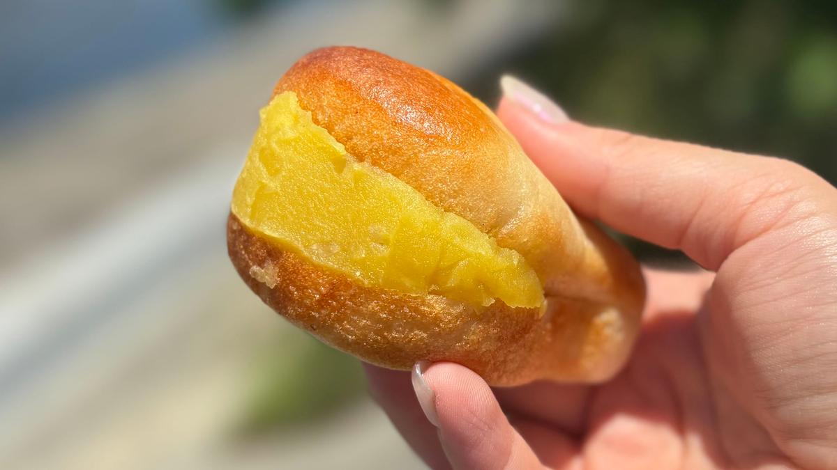 たっぷりつまった爽やかレモンあん🍋