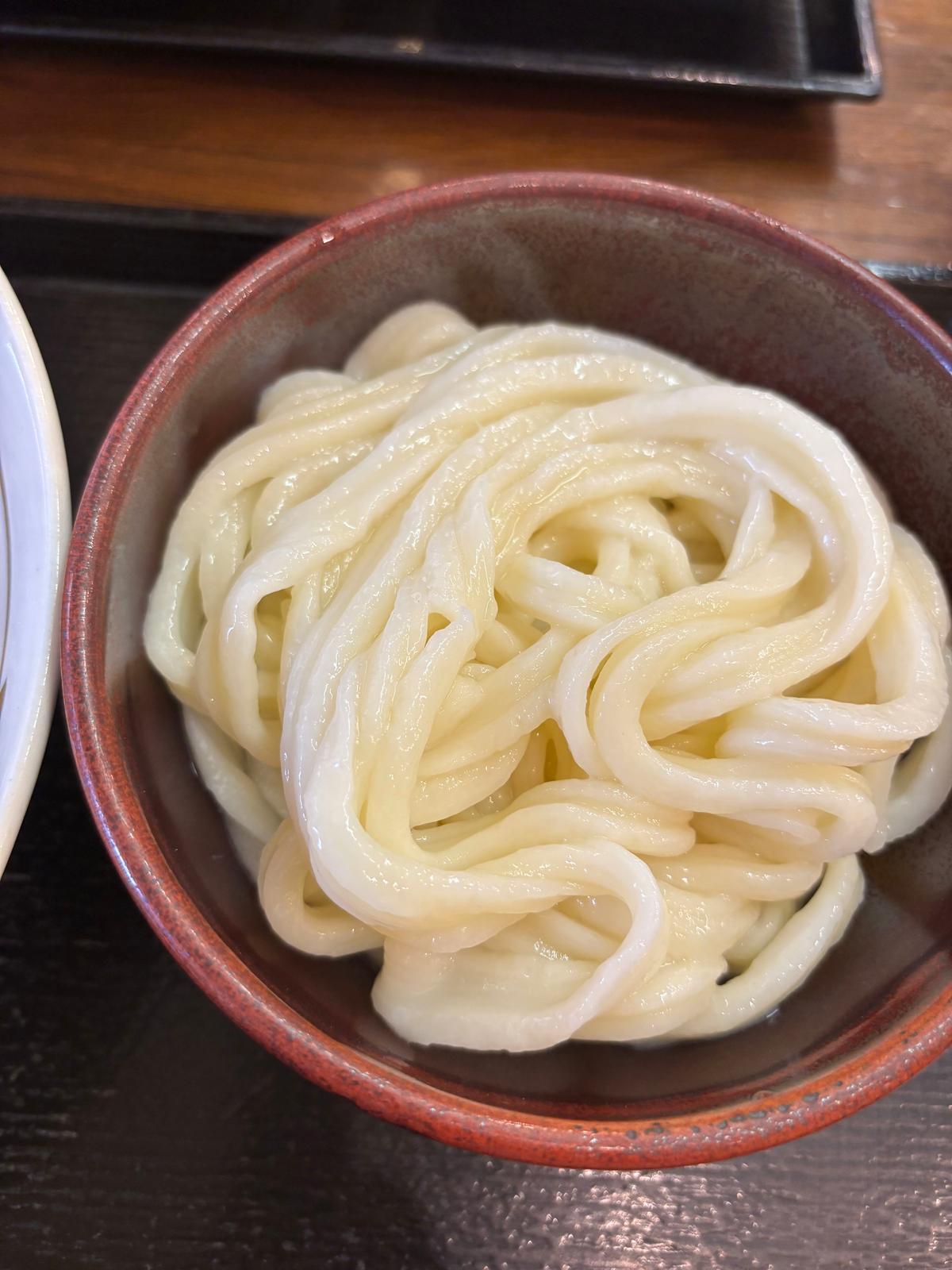 ミニざるうどん
