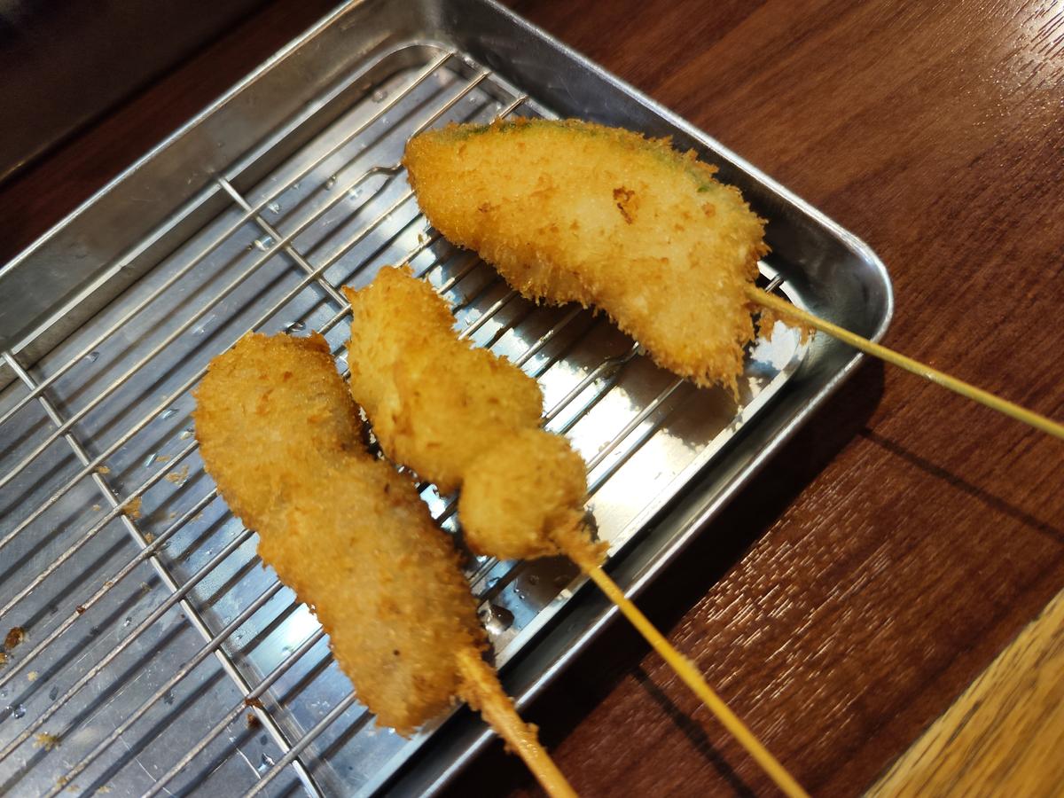 1巡目のオーダー