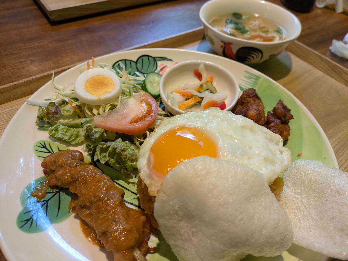 ナシゴレンも美味しかったです