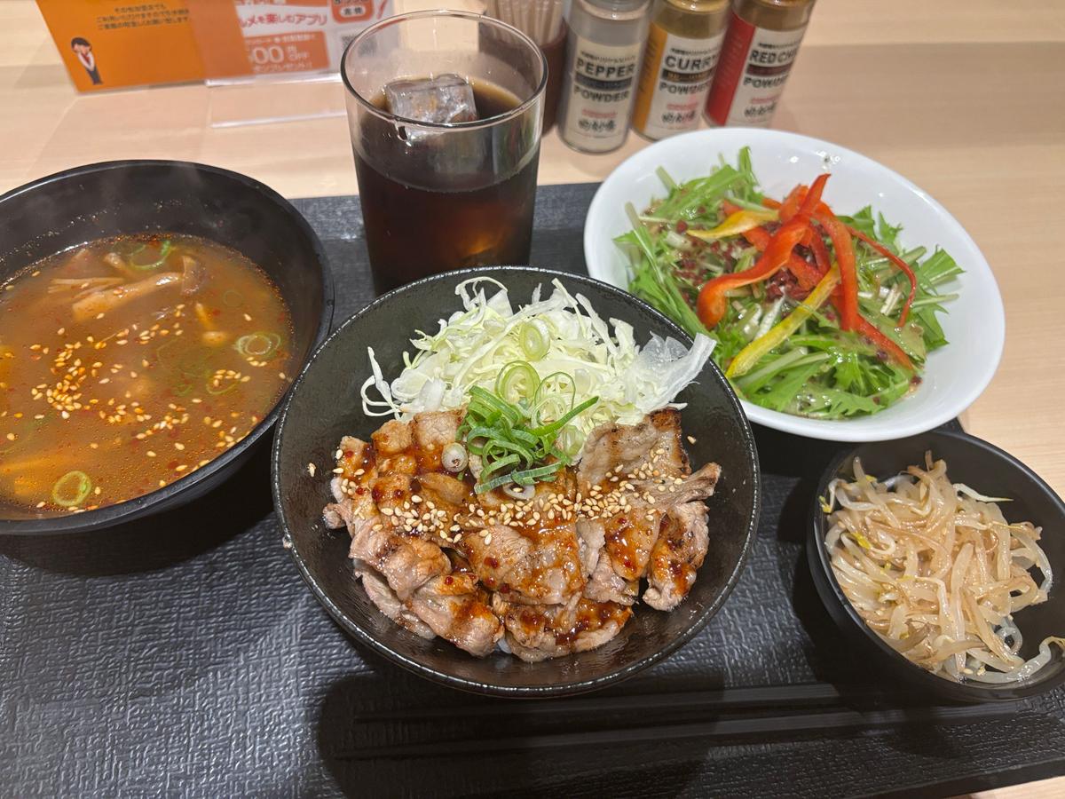 レディースセットカルビ(肉90g ご飯150g)1080円