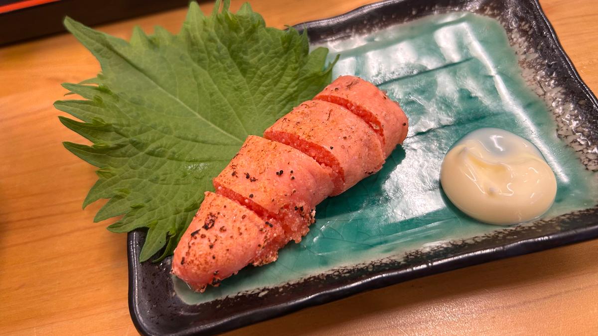 炙りたらこはほっぺが落ちそうでした☺