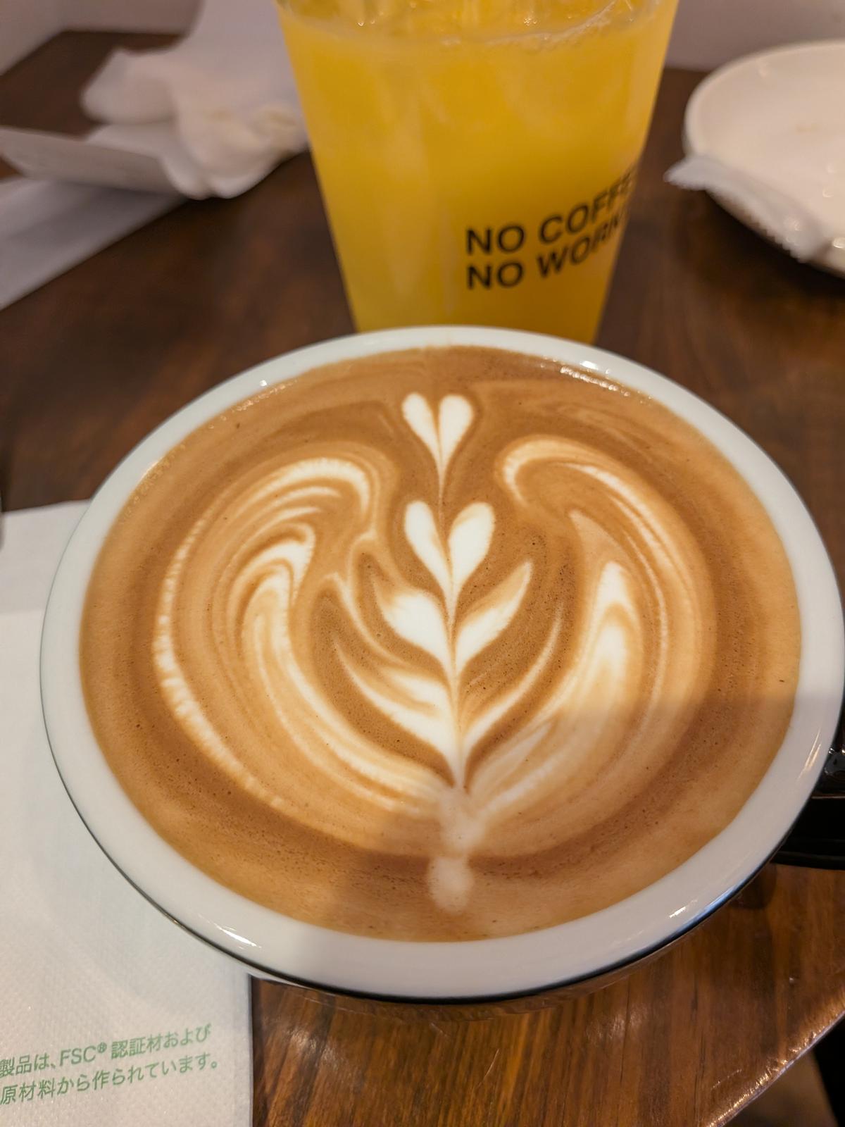 カフェラテ