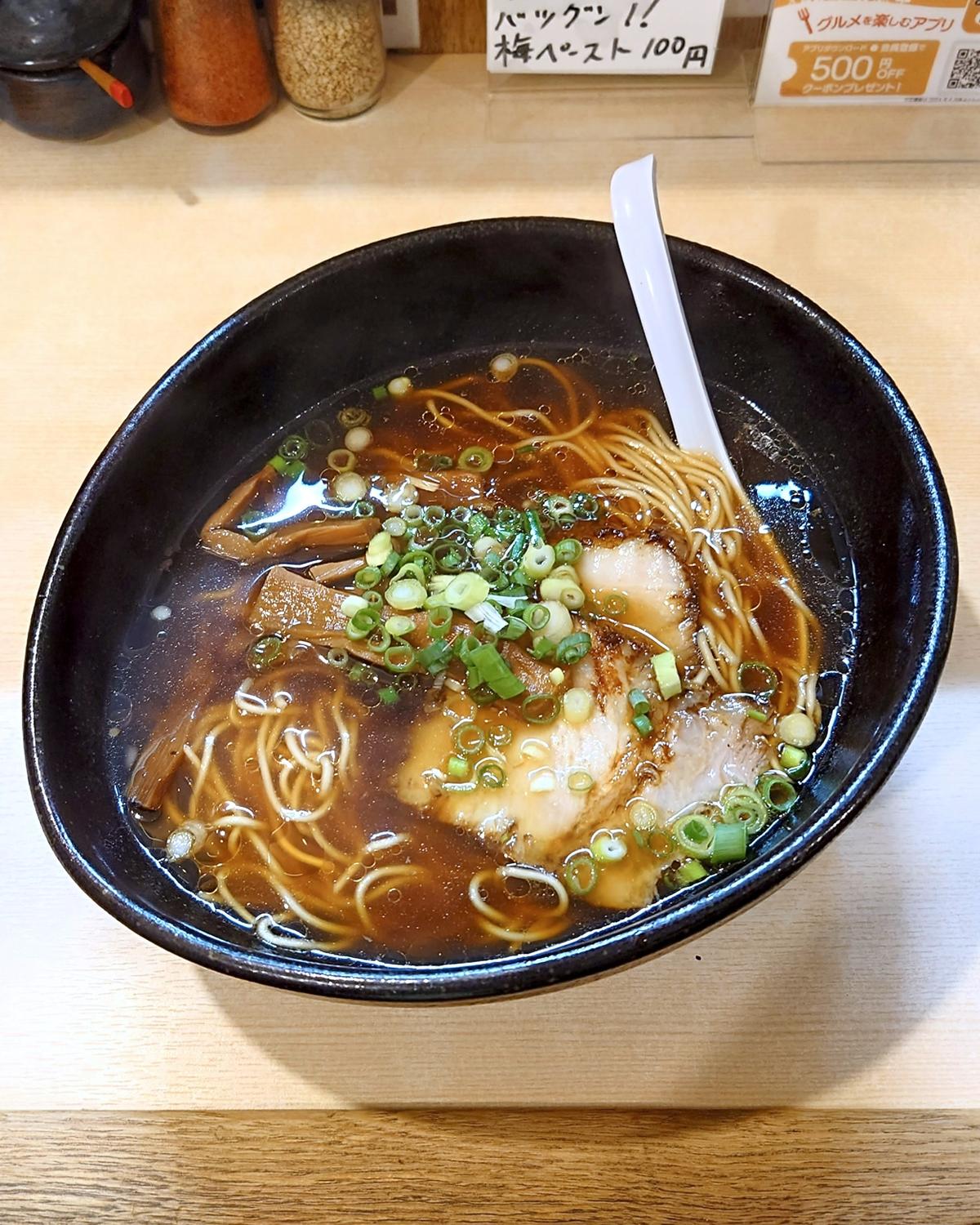 醤油ラーメン