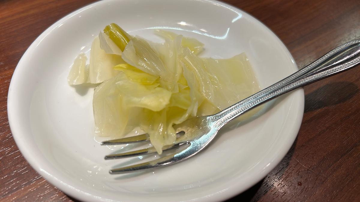 キャベツのピクルス