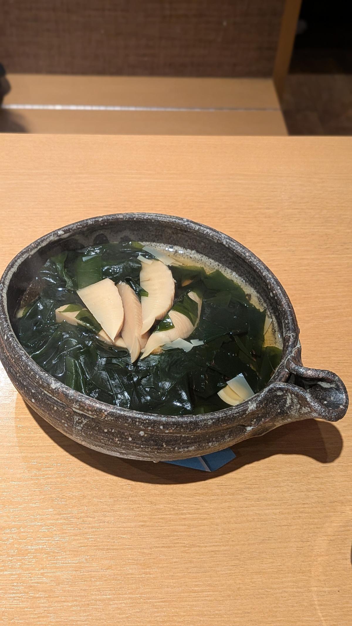 たけのことワカメ煮